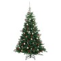 Künstlicher Weihnachtsbaum mit Scharnieren 300 LED und Kugeln 180 cm von , Weihnachtsbäume - Ref: Foro24-3210489, Preis: 133,...