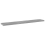 Concrete gray plywood shelf 4 units 60x10x1.5cm by , Shelves - Ref: Foro24-805210, Price: 14,62 €, Discount: %