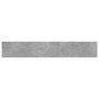 Concrete gray plywood shelf 4 units 60x10x1.5cm by , Shelves - Ref: Foro24-805210, Price: 14,62 €, Discount: %