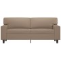 2-seater sofa in cappuccino-colored synthetic leather 140 cm by , Sofas - Ref: Foro24-349016, Price: 217,67 €, Discount: %