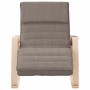 Silla mecedora de tela gris taupe de , Mecedoras - Ref: Foro24-351079, Precio: 151,32 €, Descuento: %