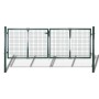 Green steel fence gate 306x175 cm by vidaXL, garden gates - Ref: Foro24-42981, Price: 401,56 €, Discount: %