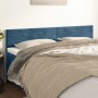 Headboards 2 units of dark blue velvet 90x5x78/88 cm by , Headboards and footboards - Ref: Foro24-346184, Price: 66,71 €, Dis...