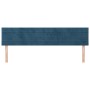 Headboards 2 units of dark blue velvet 90x5x78/88 cm by , Headboards and footboards - Ref: Foro24-346184, Price: 66,71 €, Dis...