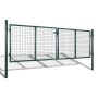 Green steel fence gate 306x175 cm by vidaXL, garden gates - Ref: Foro24-42981, Price: 401,56 €, Discount: %