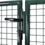 Green steel fence gate 306x175 cm by vidaXL, garden gates - Ref: Foro24-42981, Price: 401,56 €, Discount: %