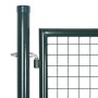 Puerta de valla de acero verde 306x175 cm de vidaXL, Puertas de jardín - Ref: Foro24-42981, Precio: 374,99 €, Descuento: %