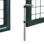 Puerta de valla de acero verde 306x175 cm de vidaXL, Puertas de jardín - Ref: Foro24-42981, Precio: 376,24 €, Descuento: %