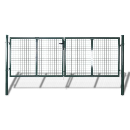 Grünes Stahlzauntor 306x150 cm von vidaXL, Gartentore - Ref: Foro24-42979, Preis: 340,49 €, Rabatt: %