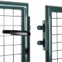 Puerta de valla de acero verde 306x150 cm de vidaXL, Puertas de jardín - Ref: Foro24-42979, Precio: 274,96 €, Descuento: %