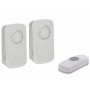 Perel White Battery Operated Wireless Doorbell EDMTWR by Perel, Doorbells - Ref: Foro24-420388, Price: 40,56 €, Discount: %