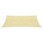 Toldo de vela cuadrado HDPE 2x2 m beige de vidaXL, Sombrillas - Ref: Foro24-43012, Precio: 20,03 €, Descuento: %