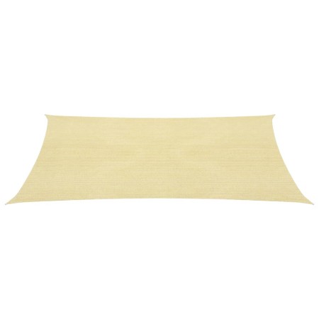 Toldo de vela cuadrado HDPE 2x2 m beige de vidaXL, Sombrillas - Ref: Foro24-43012, Precio: 20,03 €, Descuento: %