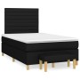 Cama box spring con colchón tela negro 120x200 cm de , Camas y somieres - Ref: Foro24-3137223, Precio: 450,29 €, Descuento: %