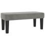 Cama box spring con colchón terciopelo gris claro 90x190 cm de , Camas y somieres - Ref: Foro24-3137881, Precio: 372,12 €, De...