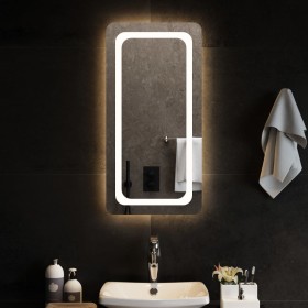 Espejo de baño con LED 40x80 cm de , Espejos - Ref: Foro24-3154094, Precio: 67,87 €, Descuento: %