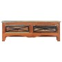 Recycled solid wood TV cabinet 120x30x40 cm by , TV Furniture - Ref: Foro24-247855, Price: 142,99 €, Discount: %