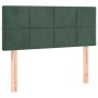 Dark green velvet headboard 90x5x78/88 cm by , Headboards and footboards - Ref: Foro24-346029, Price: 45,41 €, Discount: %