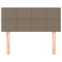 Taupe gray fabric headboard 90x5x78/88 cm by , Headboards and footboards - Ref: Foro24-346022, Price: 45,83 €, Discount: %