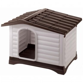 Ferplast Villa 90 dog house gray 88x72x65 cm 87255099 by Ferplast, Dog kennels - Ref: Foro24-419477, Price: 212,42 €, Discoun...