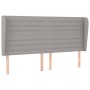 Cama box spring con colchón tela gris claro 180x200 cm de , Camas y somieres - Ref: Foro24-3128061, Precio: 603,71 €, Descuen...