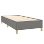 Boxspringbett mit dunkelgrauer Stoffmatratze 90x190 cm von , Betten und Lattenroste - Ref: Foro24-3128566, Preis: 328,48 €, R...