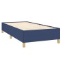 Box spring bed with blue fabric mattress 90x200 cm by , Beds and slatted bases - Ref: Foro24-3128579, Price: 372,44 €, Discou...