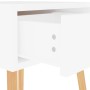 Glossy white engineered wood bedside table 40x40x56 cm by vidaXL, Nightstands - Ref: Foro24-326807, Price: 60,42 €, Discount: %