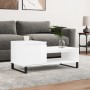 Glossy white plywood coffee table 100x50x45 cm by , Coffee table - Ref: Foro24-830838, Price: 72,47 €, Discount: %