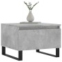 Mesa de centro madera de ingeniería gris hormigón 50x46x35 cm de , Mesas de centro - Ref: Foro24-830884, Precio: 46,48 €, Des...