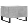 Concrete gray engineered wood coffee table 50x46x35 cm by , Coffee table - Ref: Foro24-830884, Price: 46,48 €, Discount: %