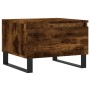 Mesa de centro madera de ingeniería roble ahumado 50x46x35 cm de , Mesas de centro - Ref: Foro24-830886, Precio: 41,99 €, Des...