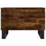 Mesa de centro madera de ingeniería roble ahumado 50x46x35 cm de , Mesas de centro - Ref: Foro24-830886, Precio: 41,99 €, Des...