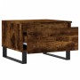 Mesa de centro madera de ingeniería roble ahumado 50x46x35 cm de , Mesas de centro - Ref: Foro24-830886, Precio: 41,99 €, Des...