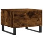 Mesa de centro madera de ingeniería roble ahumado 50x46x35 cm de , Mesas de centro - Ref: Foro24-830886, Precio: 41,99 €, Des...