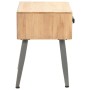 Mesita de noche de madera maciza de abeto 43x38x50 cm de vidaXL, Mesitas de noche - Ref: Foro24-245775, Precio: 61,27 €, Desc...