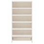 Shoe rack made of solid white pine wood 52x30x104 cm by , Shoe racks and shoe organizers - Ref: Foro24-837392, Price: 69,31 €...