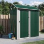 Green galvanized steel garden shed 192x152.5x237 cm by , Sheds - Ref: Foro24-364529, Price: 320,90 €, Discount: %