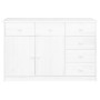 Sideboard with 6 drawers solid white pine wood 113x35x73 cm by vidaXL, Sideboards - Ref: Foro24-337038, Price: 167,34 €, Disc...