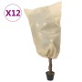 Cubiertas para plantas con cordón 12 uds 70 g/m² 0,8x1 m de , Accesorios de jardinería - Ref: Foro24-3203556, Precio: 37,99 €...