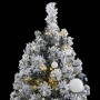 Árbol de Navidad artificial con bisagras 300 LED y bolas 180 cm de , Arboles de navidad - Ref: Foro24-3210501, Precio: 99,57 ...