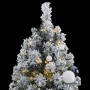 Künstlicher Weihnachtsbaum mit Scharnieren 300 LED und Kugeln 240 cm von , Weihnachtsbäume - Ref: Foro24-3210503, Preis: 144,...