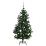 Künstlicher Weihnachtsbaum mit Scharnieren 150 LED und Kugeln 120 cm von , Weihnachtsbäume - Ref: Foro24-3210101, Preis: 55,3...