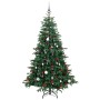 Künstlicher Weihnachtsbaum mit Scharnieren 300 LED und Kugeln 210 cm von , Weihnachtsbäume - Ref: Foro24-3210499, Preis: 154,...