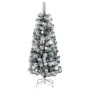 Künstlicher Weihnachtsbaum mit Scharnieren 150 LED und Kugeln 120 cm von , Weihnachtsbäume - Ref: Foro24-3210467, Preis: 58,8...