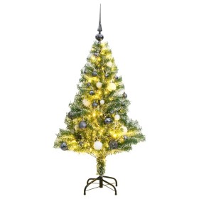 Árbol de Navidad artificial con 150 LEDs bolas y nieve 120 cm de , Arboles de navidad - Ref: Foro24-3210099, Precio: 38,99 €,...