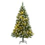 Artificial Christmas tree with hinges 300 LED and snow 240 cm by , Christmas trees - Ref: Foro24-3210335, Price: 222,20 €, Di...