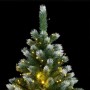 Artificial Christmas tree with hinges 300 LED and snow 240 cm by , Christmas trees - Ref: Foro24-3210335, Price: 222,99 €, Di...