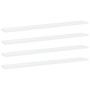 Shelf shelves 4 pcs white plywood 80x10x1.5cm by , Shelves - Ref: Foro24-805282, Price: 18,13 €, Discount: %