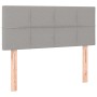 Cabecero de tela gris claro 90x5x78/88 cm de , Cabeceros y pies de cama - Ref: Foro24-346018, Precio: 47,78 €, Descuento: %